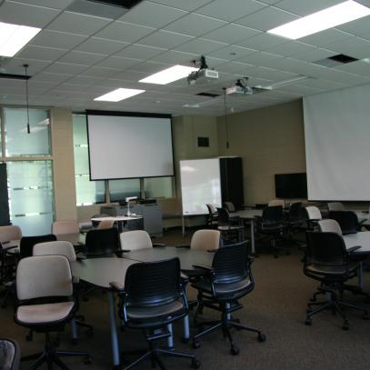 Front of classroom