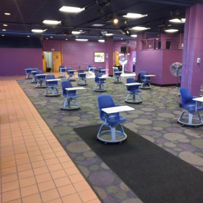 Room with dispersed seating