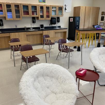 Various seating options