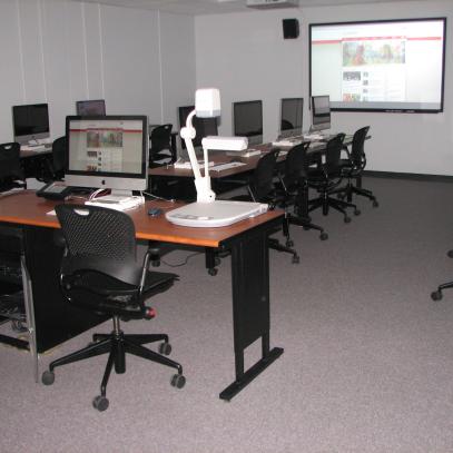 Photo studio front view