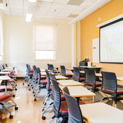 Mobile seating in a classroom
