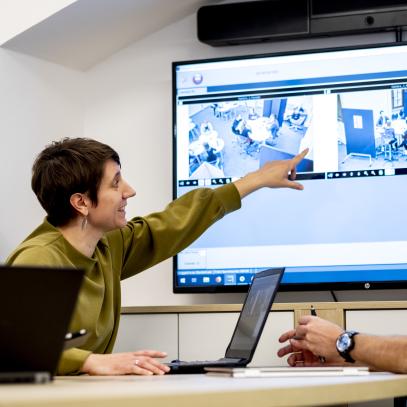 Image of a Group Study & Meeting Room - U. of Passau Rm. NK212 & NK213