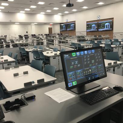 Image of active learning classroom - UNC Chapel Hill - Rm 111